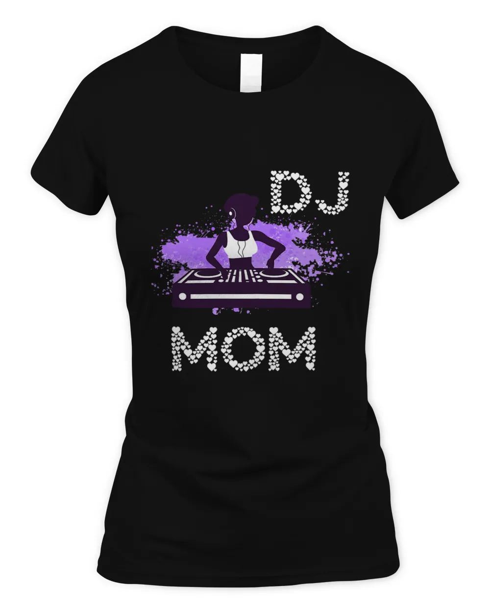 Womens DJ Mom Turntable Beatmaker Techno EDM Music Producer Mother