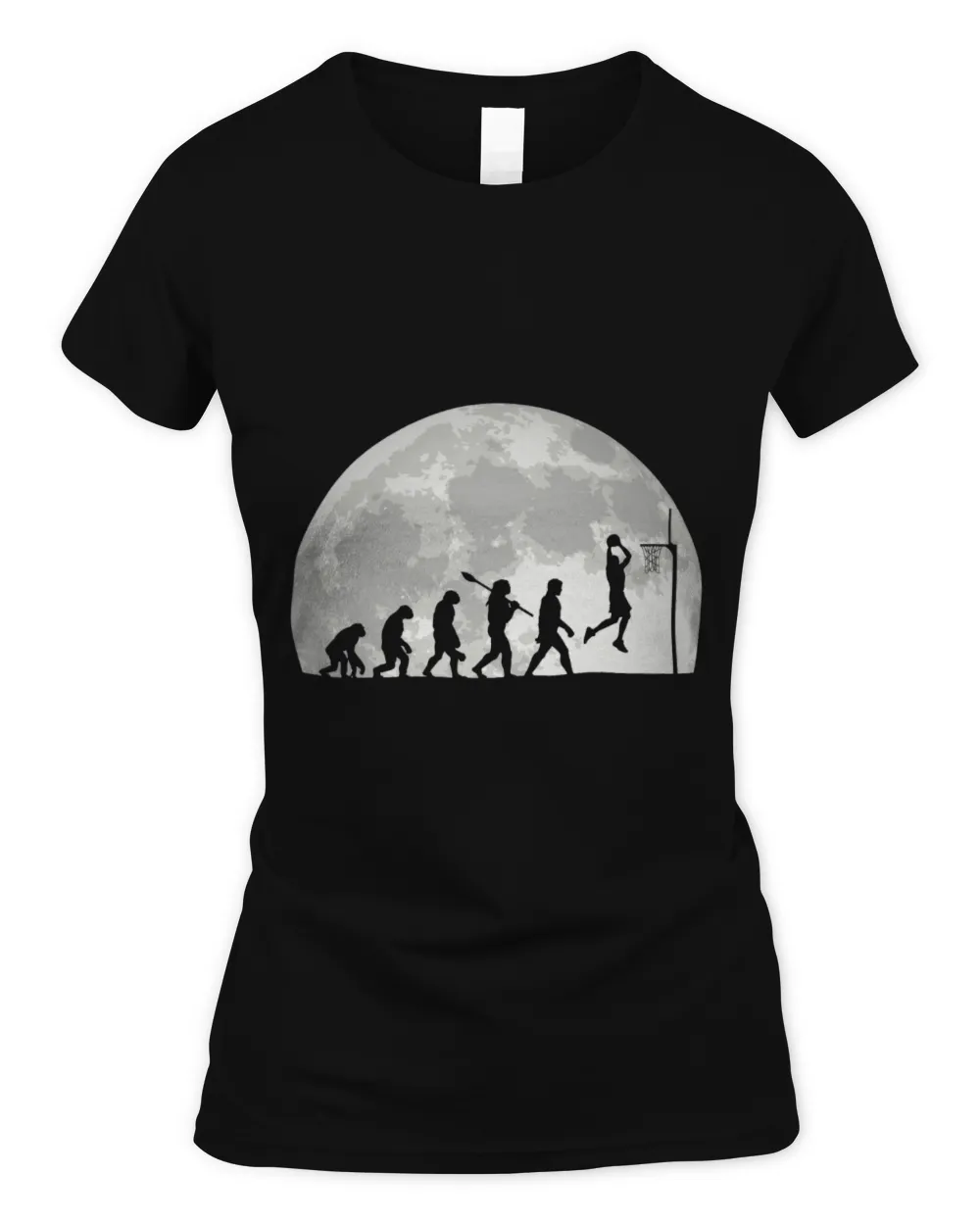 Funny Basketball Sports Evolution for BBall Lovers Dunk
