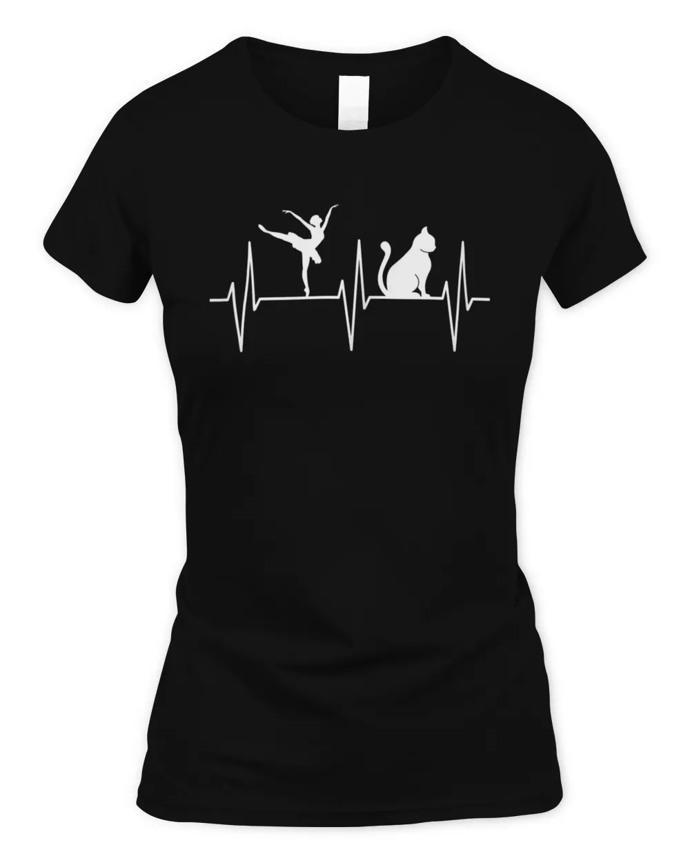 Ballet Shirt Funny I Love Cats Ballerina Ballet Dancer