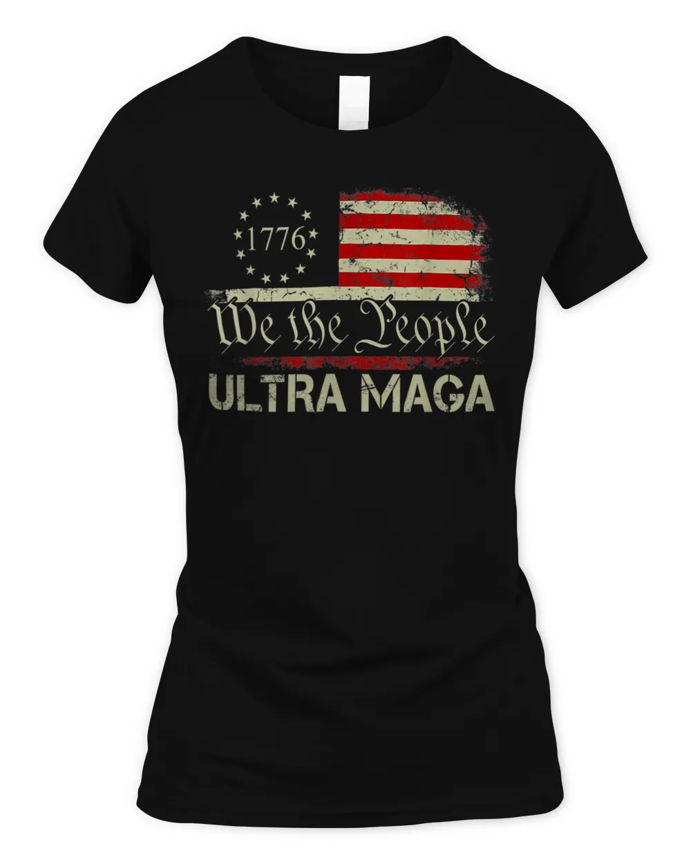 We The People Ultra Maga US Flag  Vintage Shirt