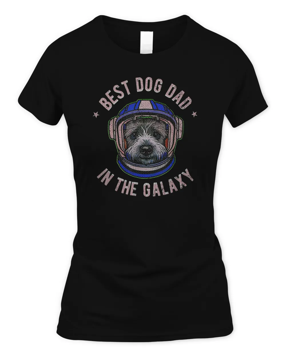 The Best Schnauzer dog Dad in the galaxy - Schnauzer