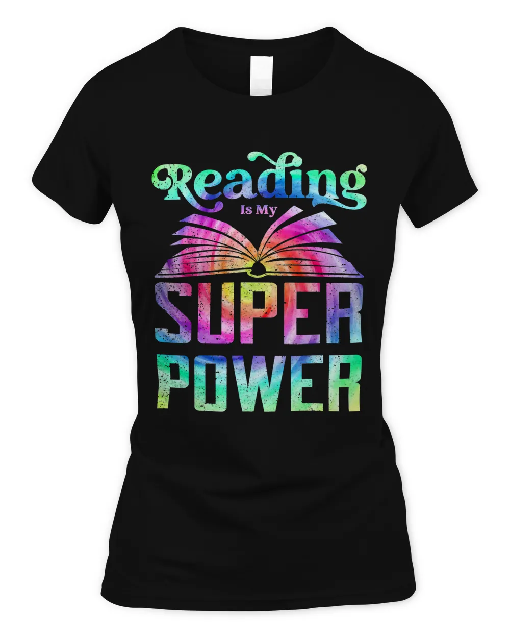 Reading Is My Superpower Reader Tie Die Reading