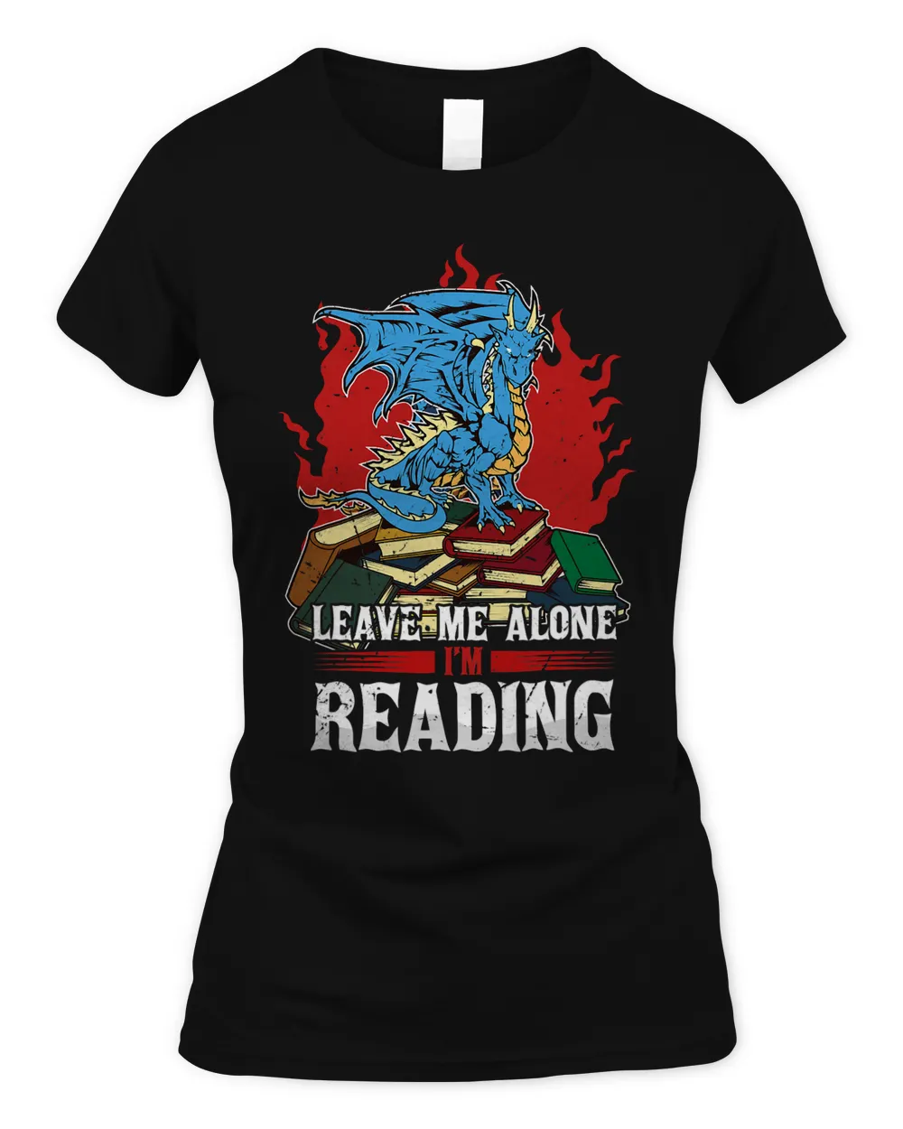 Book Reader Cool Dragon Funny Fantasy Book Reading Quote