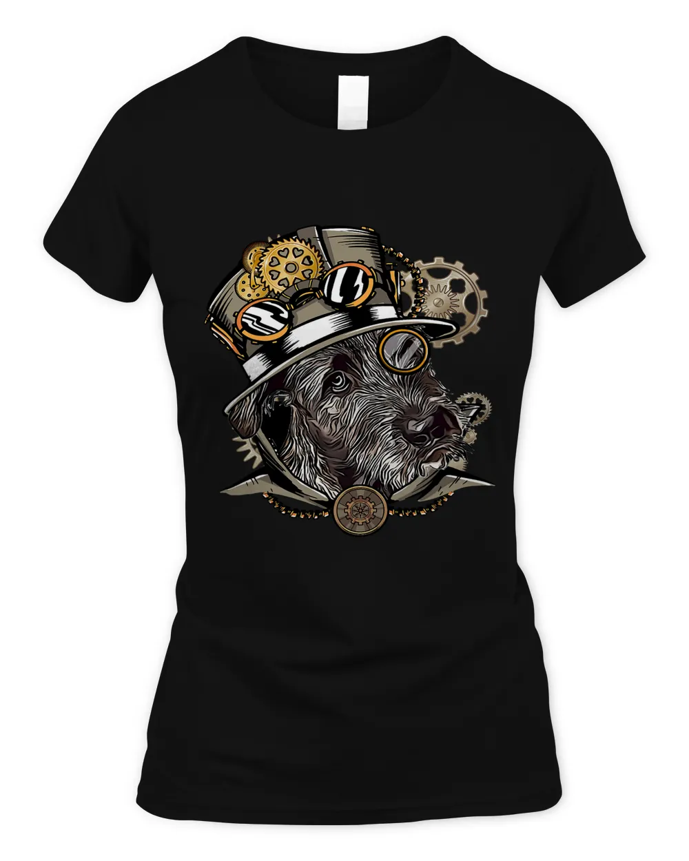 Irish Wolfhound Dog Medieval Victorian Gothic Steampunk