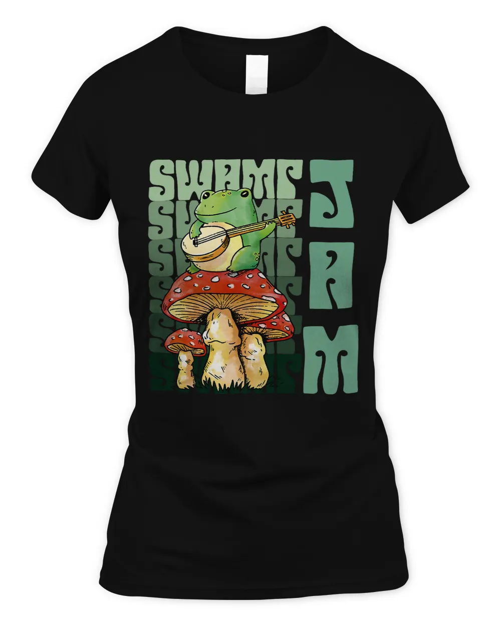 Swamp Jam Frog Toad Banjo