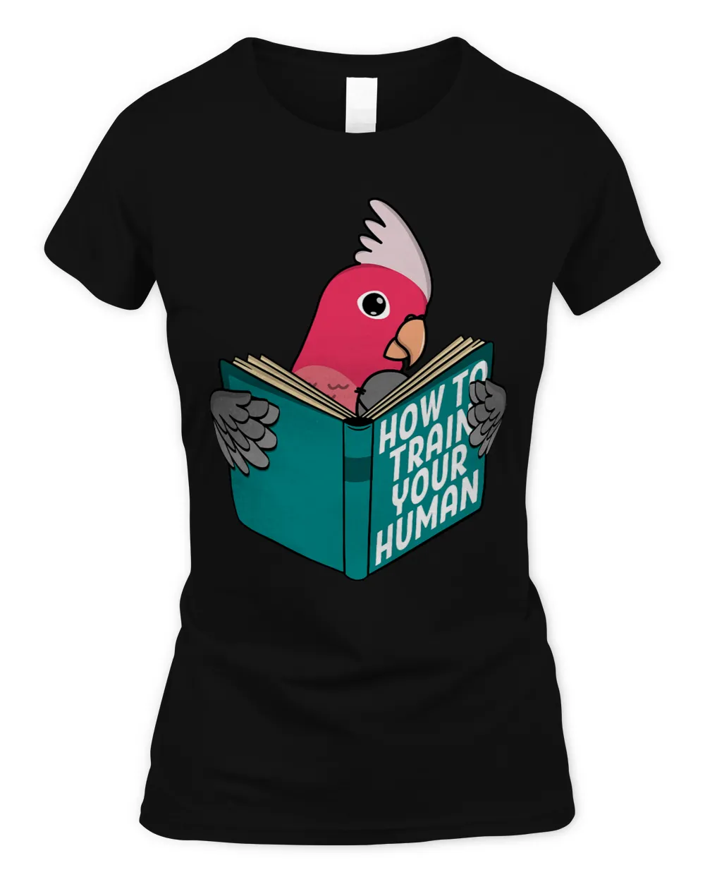 Train Your Human I Book Parrot Rosebreasted Galah Cockatoo