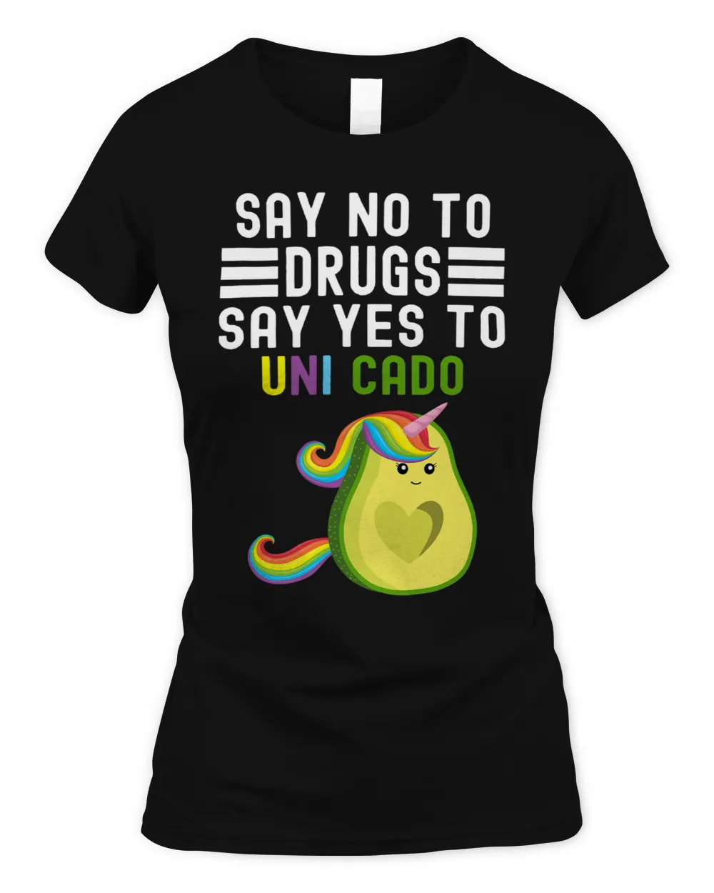 Say No To Drugs Say Yes To UniCado Anti drug Red Ribbon Week