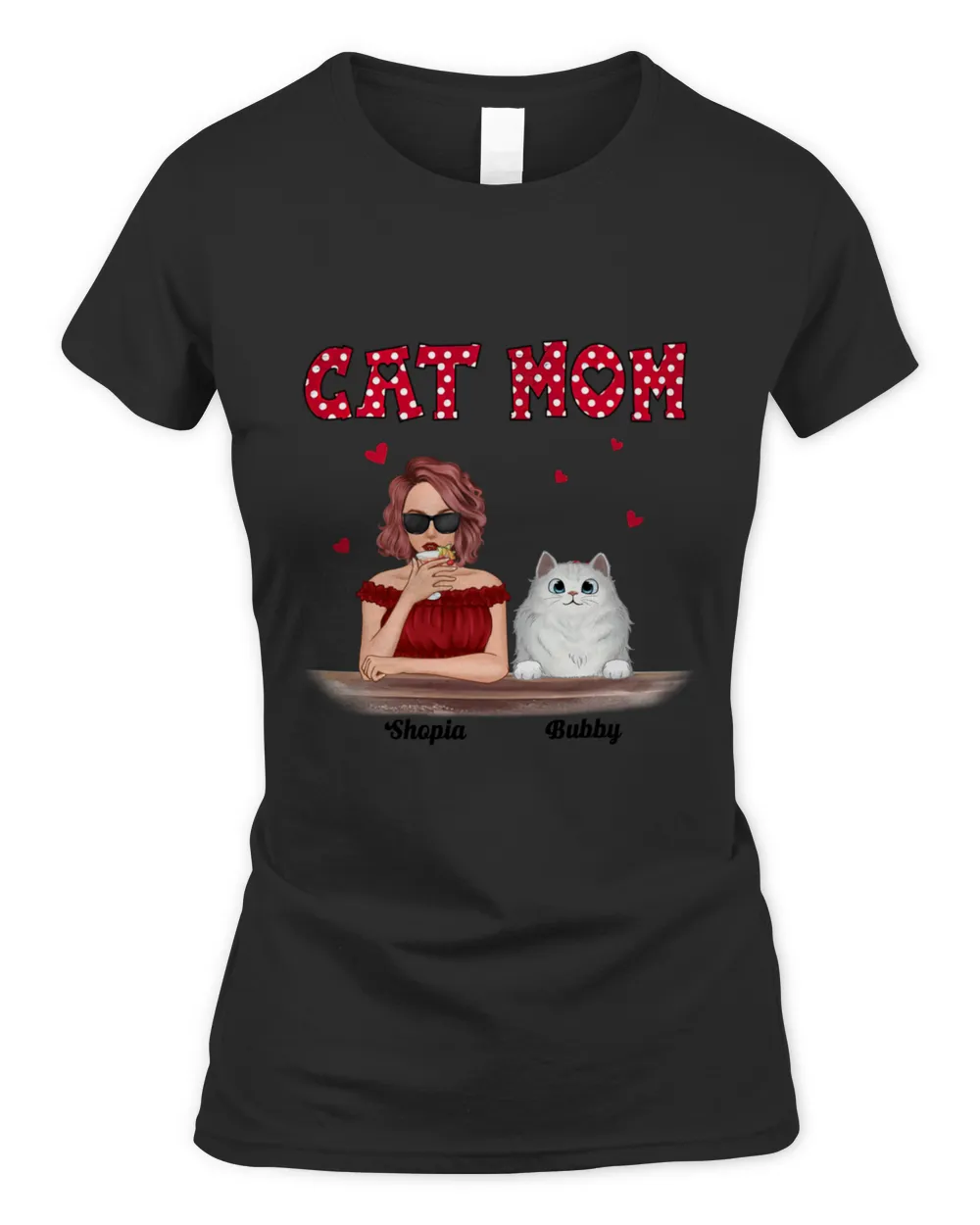 Personalized Cat Mom QTCAT030123A2