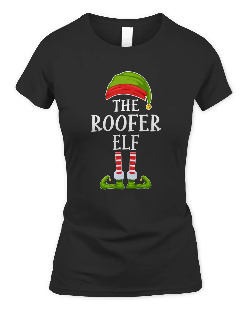 The Roofer Elf Family Matching Group Christmas Gift Funny