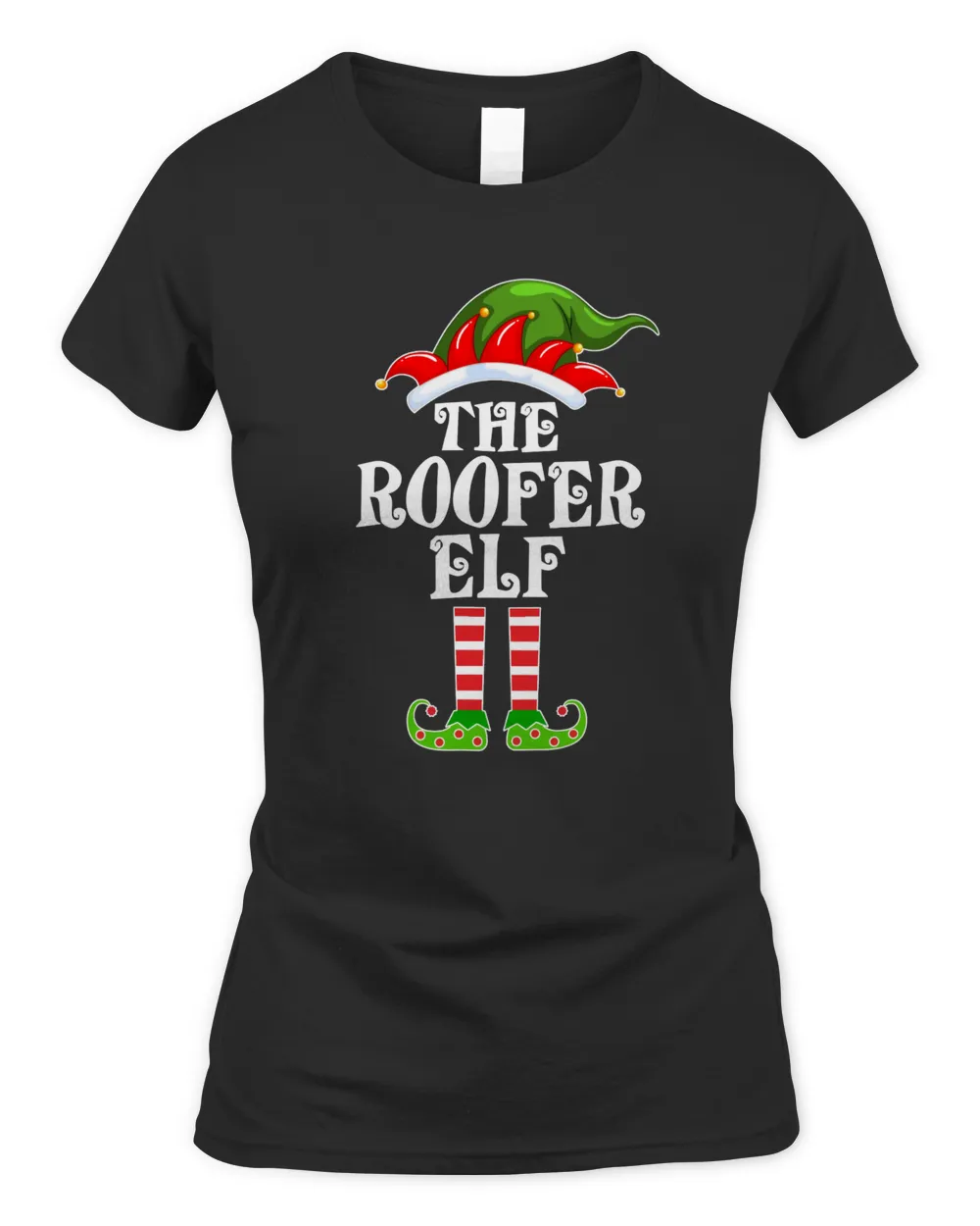 Roofer Elf Matching Family Group Christmas Party Pajama