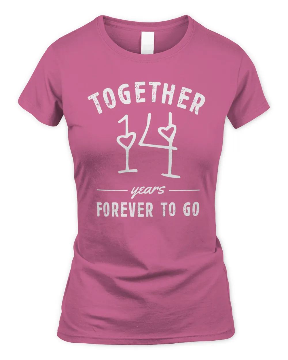 Couples Matching Anniversary Gifts - Customize Years - Together (Years) Forever To Go