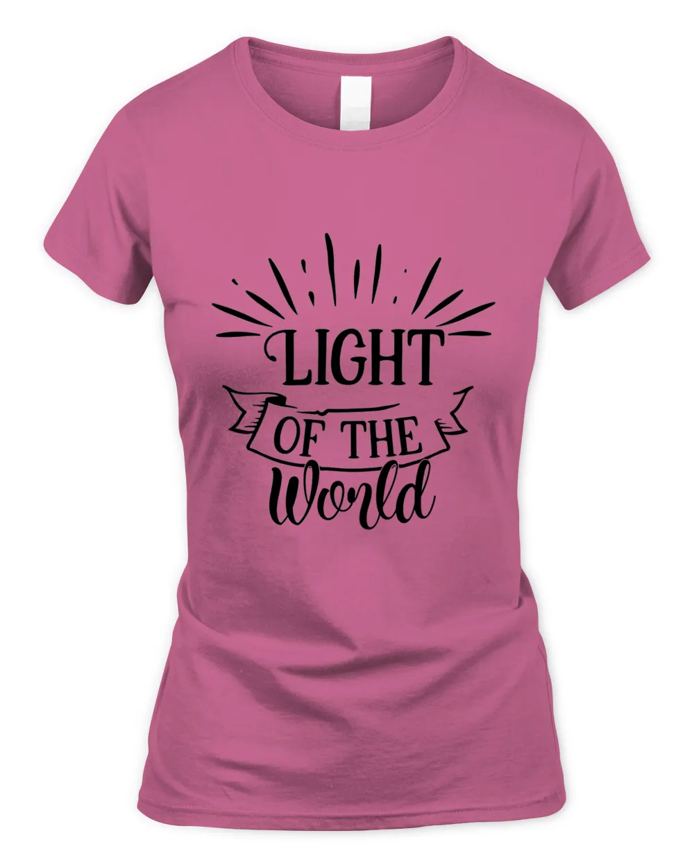 Light Of The World, Men's & Women's Merry Christmas Shirt