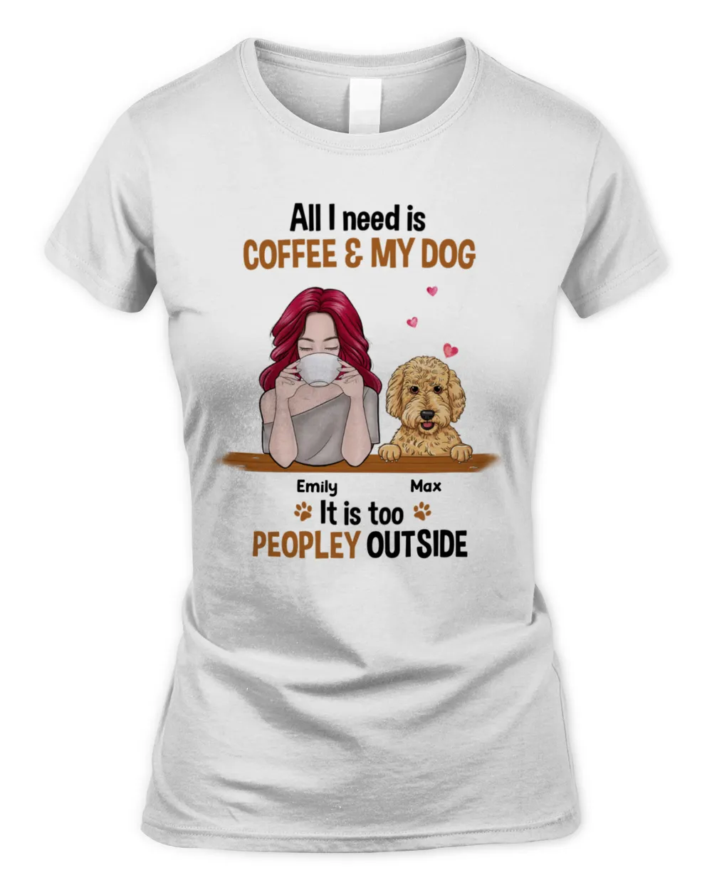 Dog Coffee Too Peopley HOD060123Q5