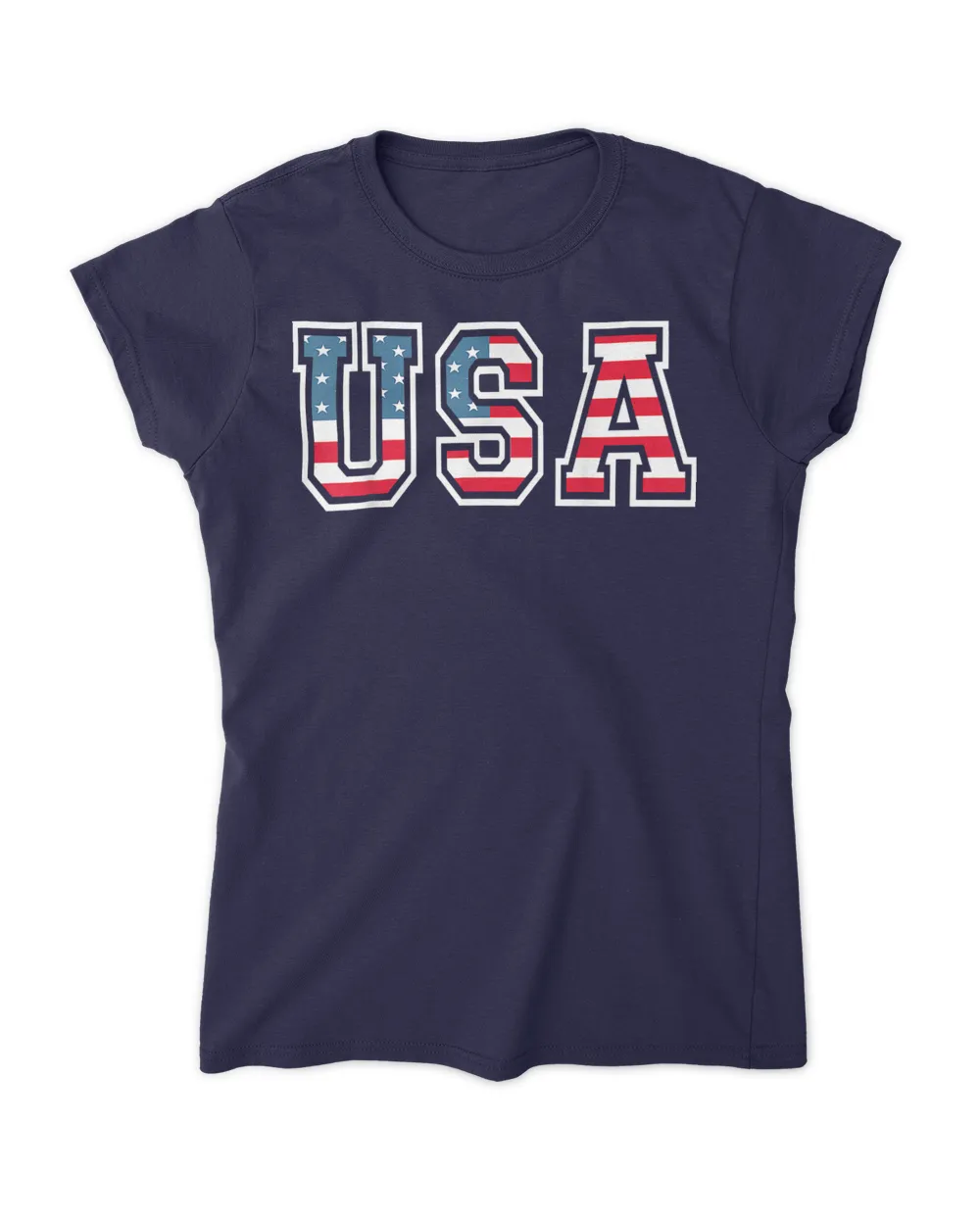 4th Of July Independence Day The USA American Flag Patriotic T-Shirt