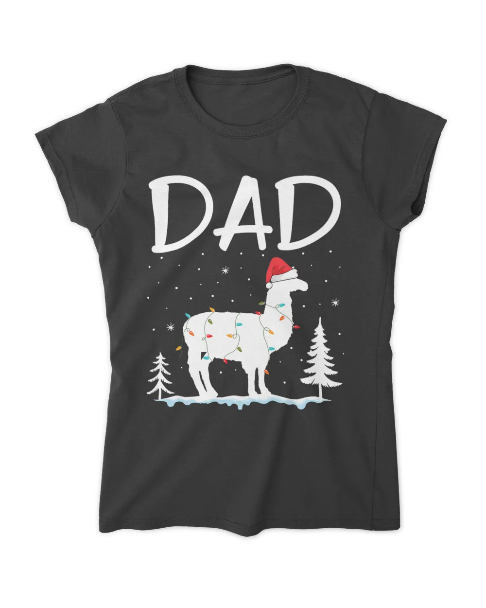 Dad Llama Christmas Funny Matching Family Pajama Xmas