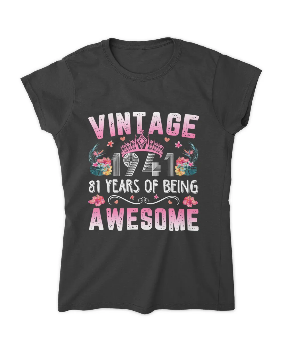 RD 81 Year Old Made In Vintage 1941 81st Birthday Gifts Women Shirt