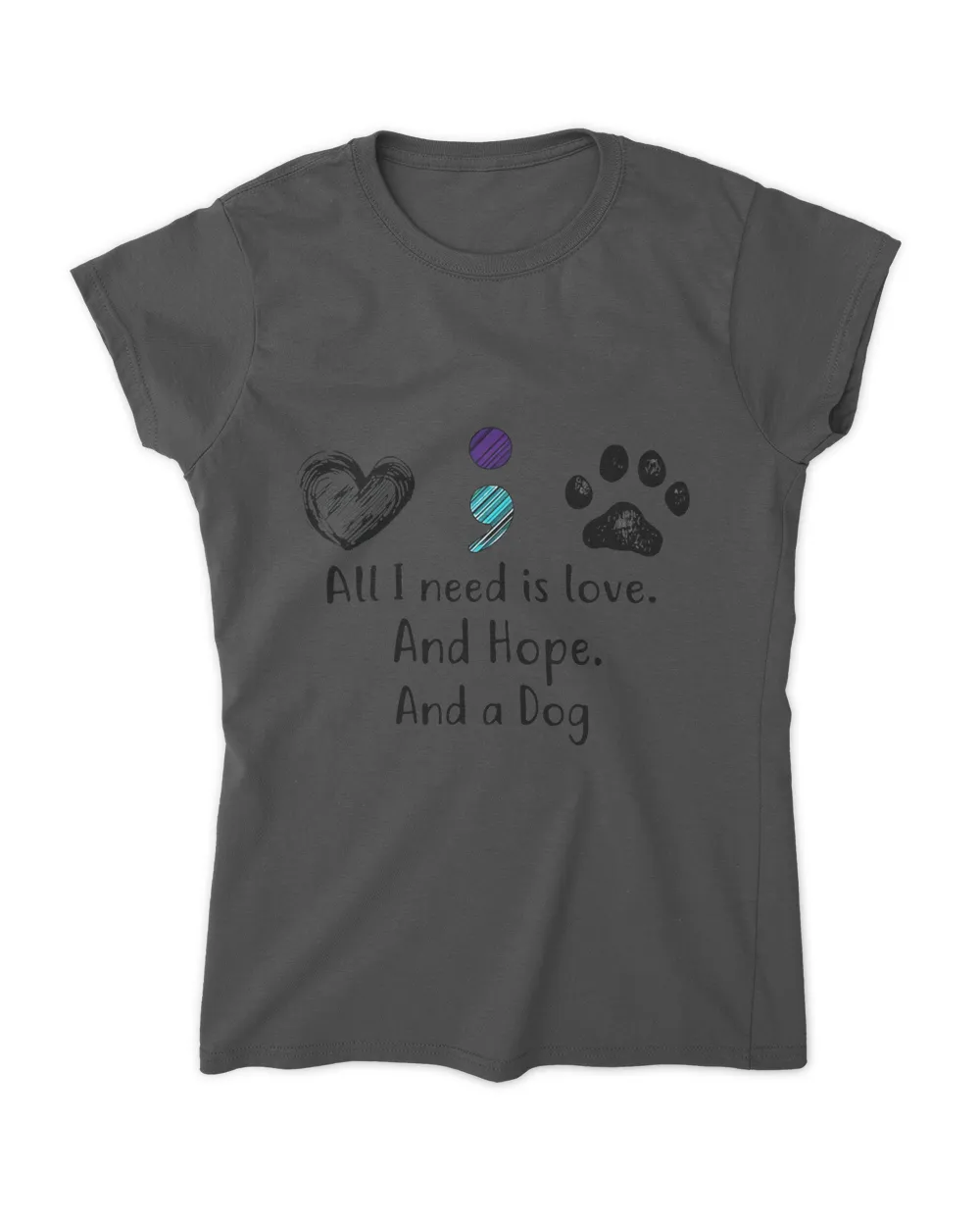 All I Need Is Love. And Hope. And A Dog QTDOG101922A1