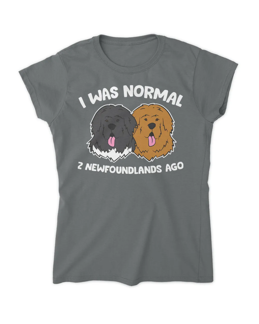 I Was Normal 2 Newfoundland Dogs Ago T-Shirt