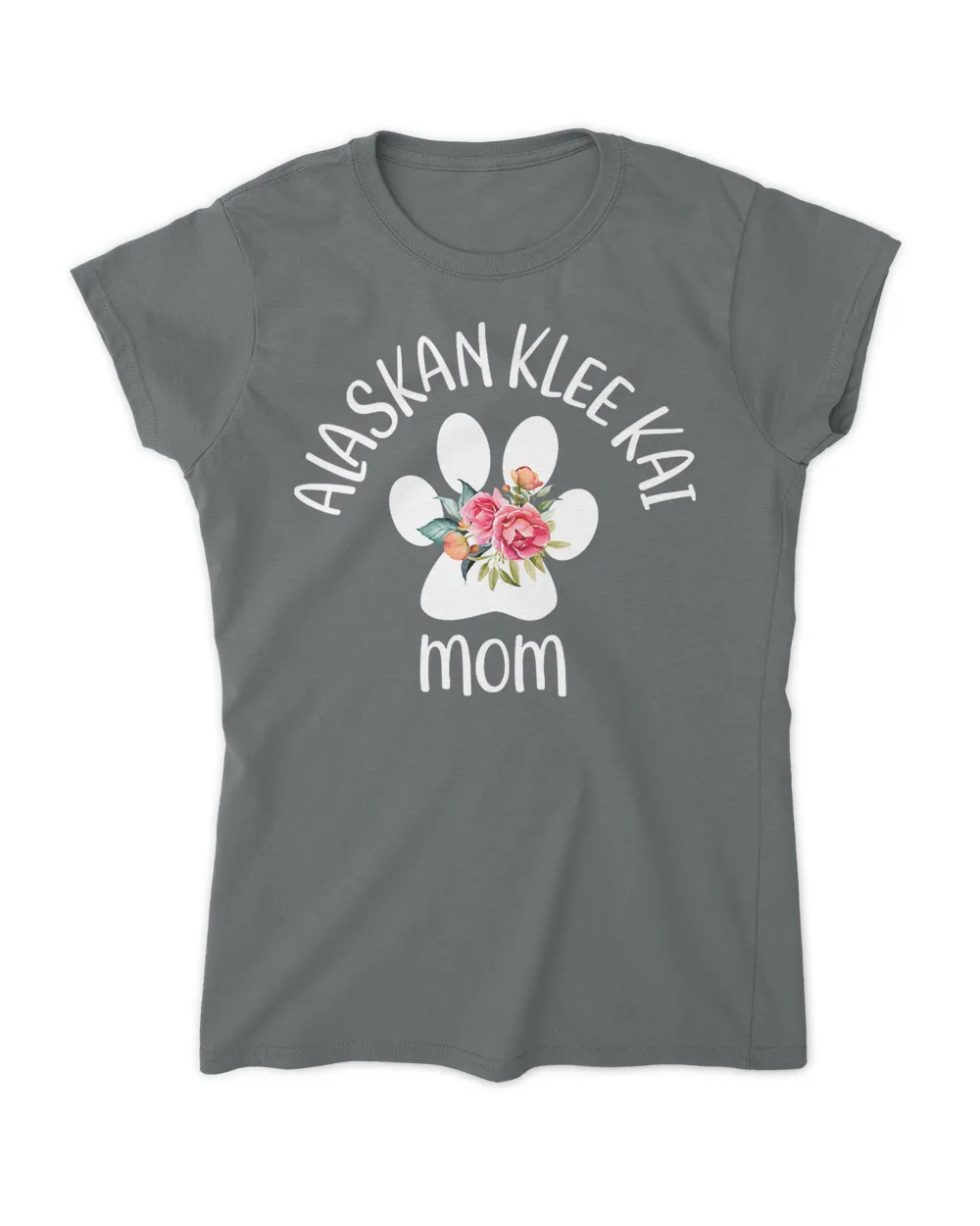 Womens Alaskan Klee Kai Mom for Women, Wife, Girlfriend Anniversary V-Neck T-Shirt