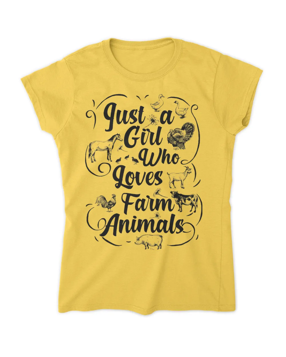 just a girl who loves farm animals 22