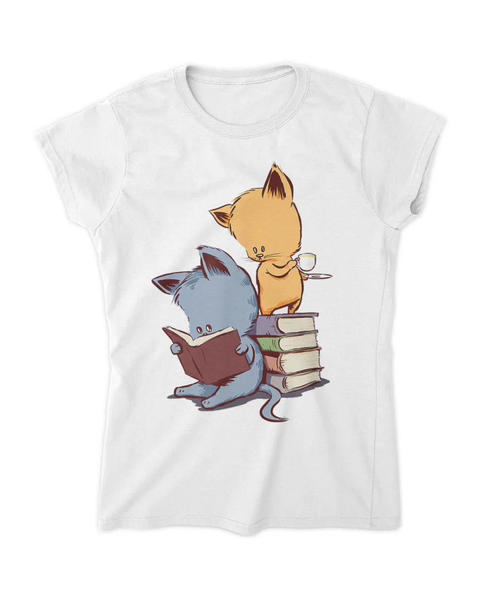 Kittens, Cats, tea and books HOC270323A18