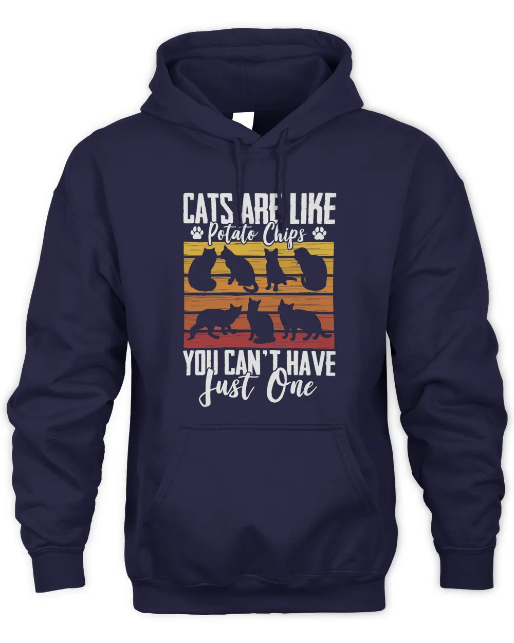 Funny Cat Owners Cat Lovers Cats Are Like Potato Chips