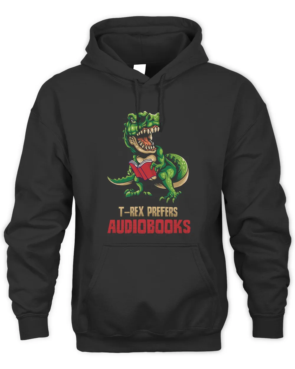 Gifts For Readers Funny TRex Prefers Reading Audiobooks