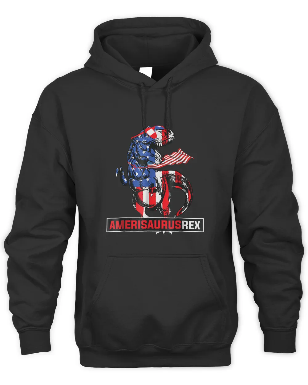Patriotic Dinosaur 4th Of July USA Flag Amerisaurus T Rex