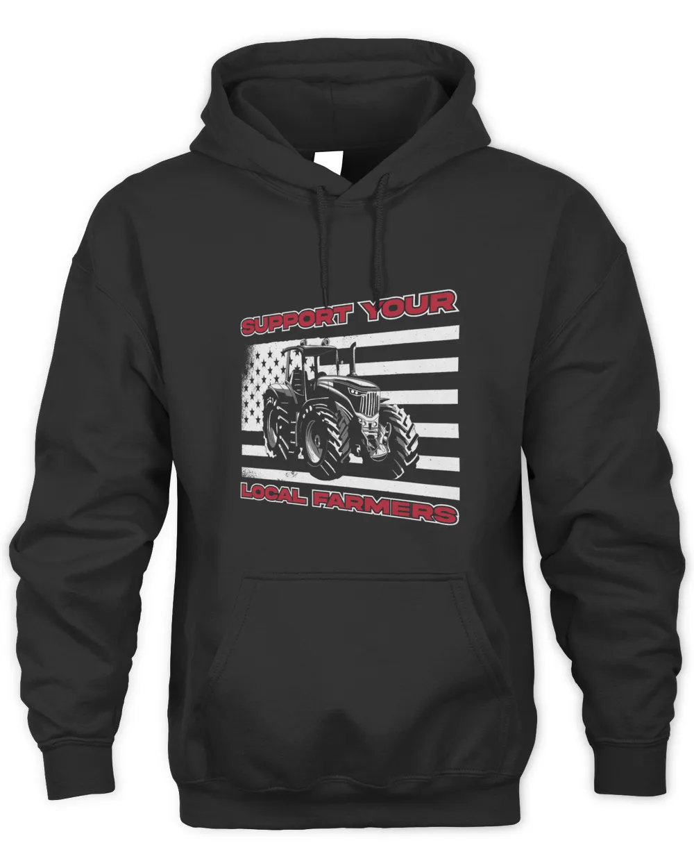 Support Your Local Farmers Funny Farming Tractor Farm Dad