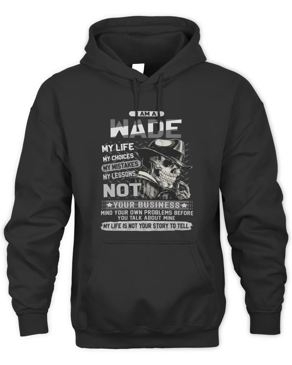 USL-31-Wade Unisex Hoodie black s