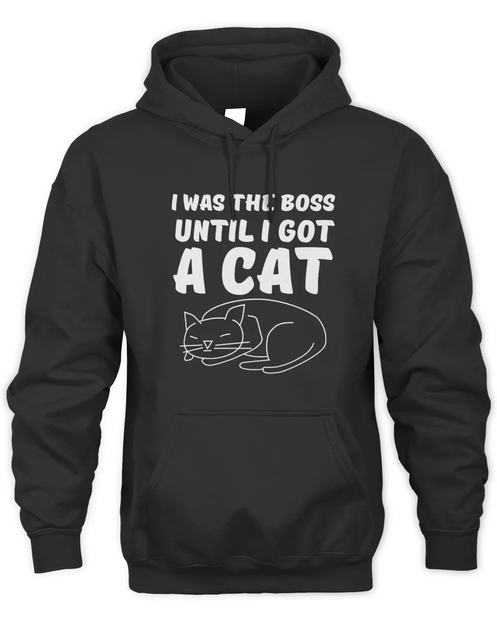 I Was The Boss Until I Got A Cat Hoodie