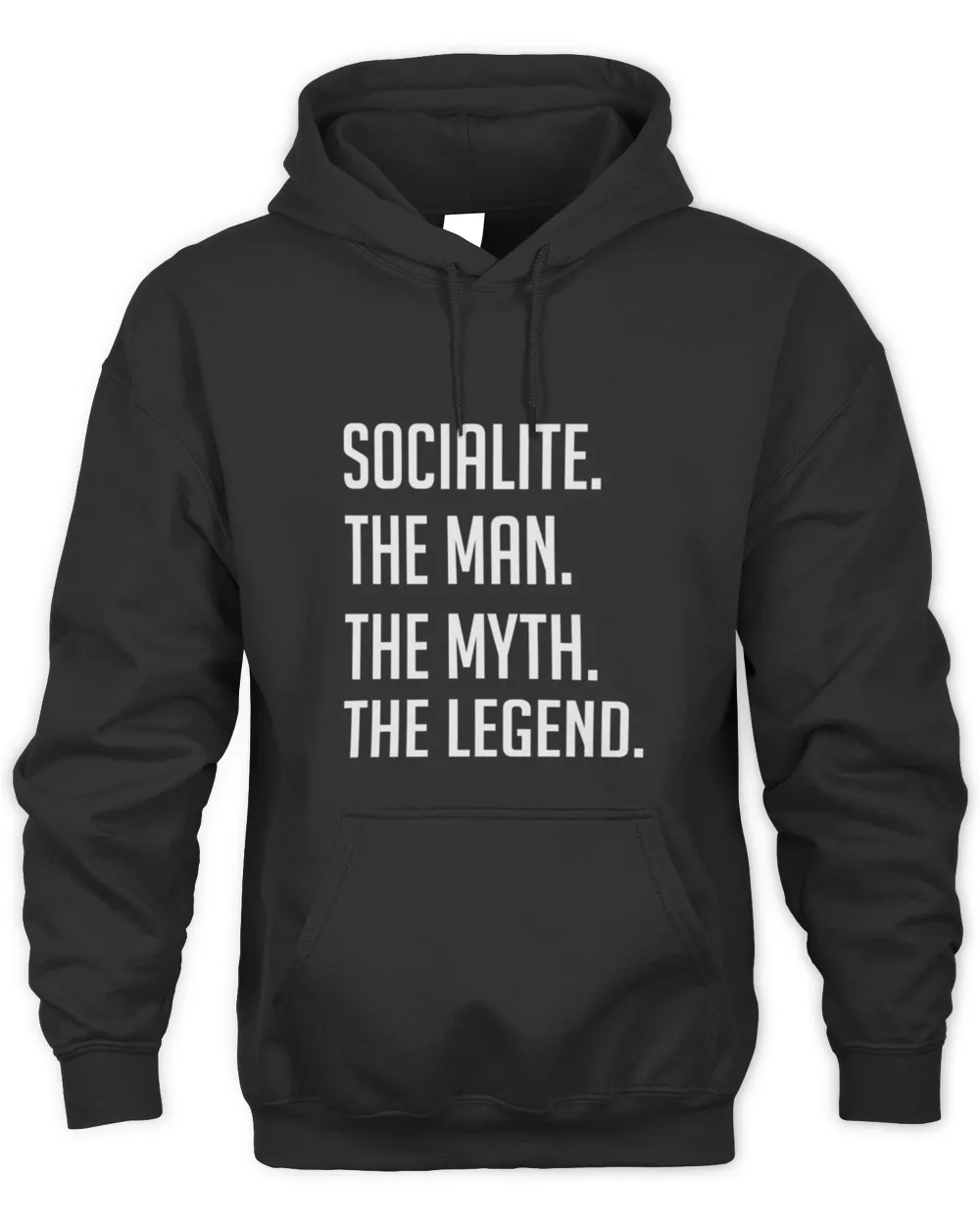 Socialite  The Man The Myth The Legend  Funny Secret Santa T-Shirt