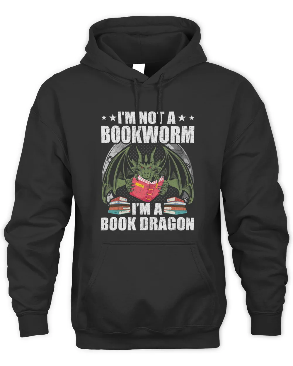 Im A Book Dragon Not A Worm Book Lovers Reading