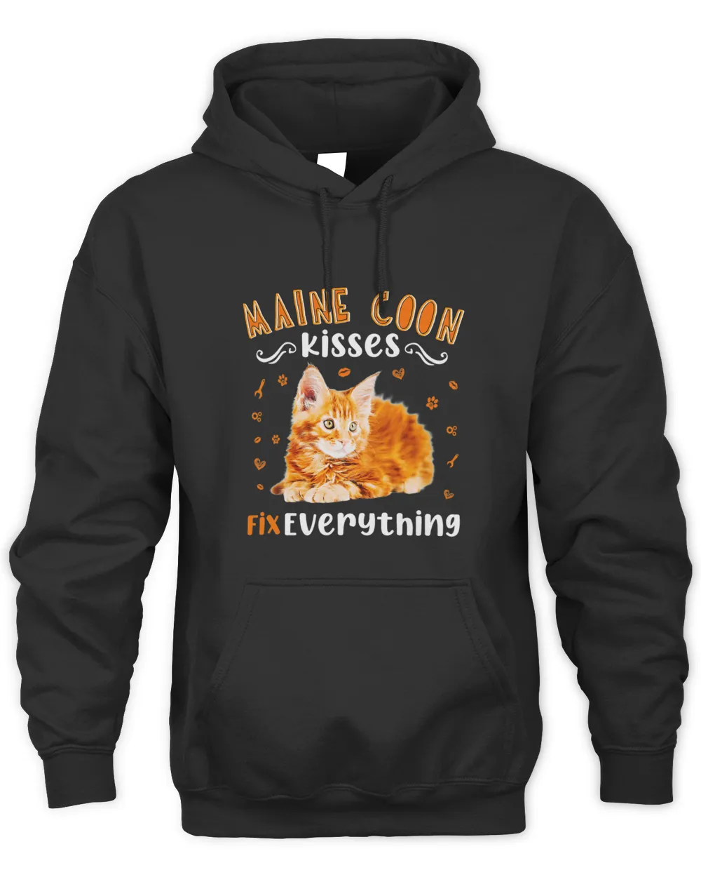 Maine Coon Kisses Fix Everything Cute Maine Coon Cat Lover