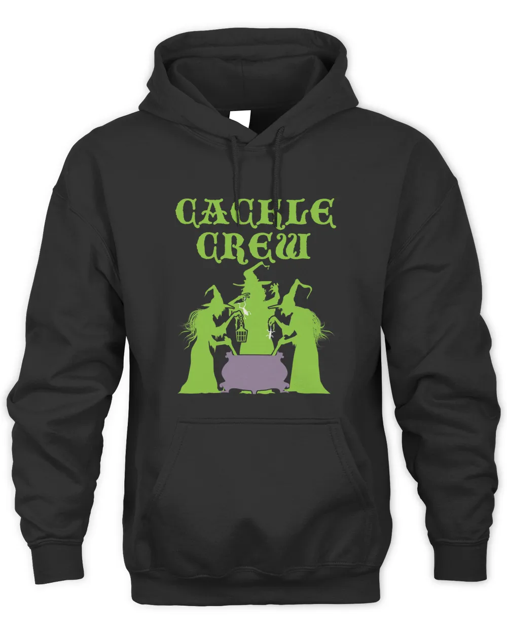 Cackle Crew Medieval Witch Halloween Cauldron Women Graphic