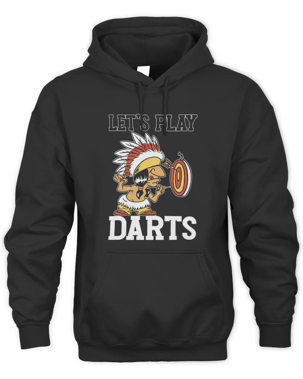 Lets Play Darts Dart Board Native Man Dart Player