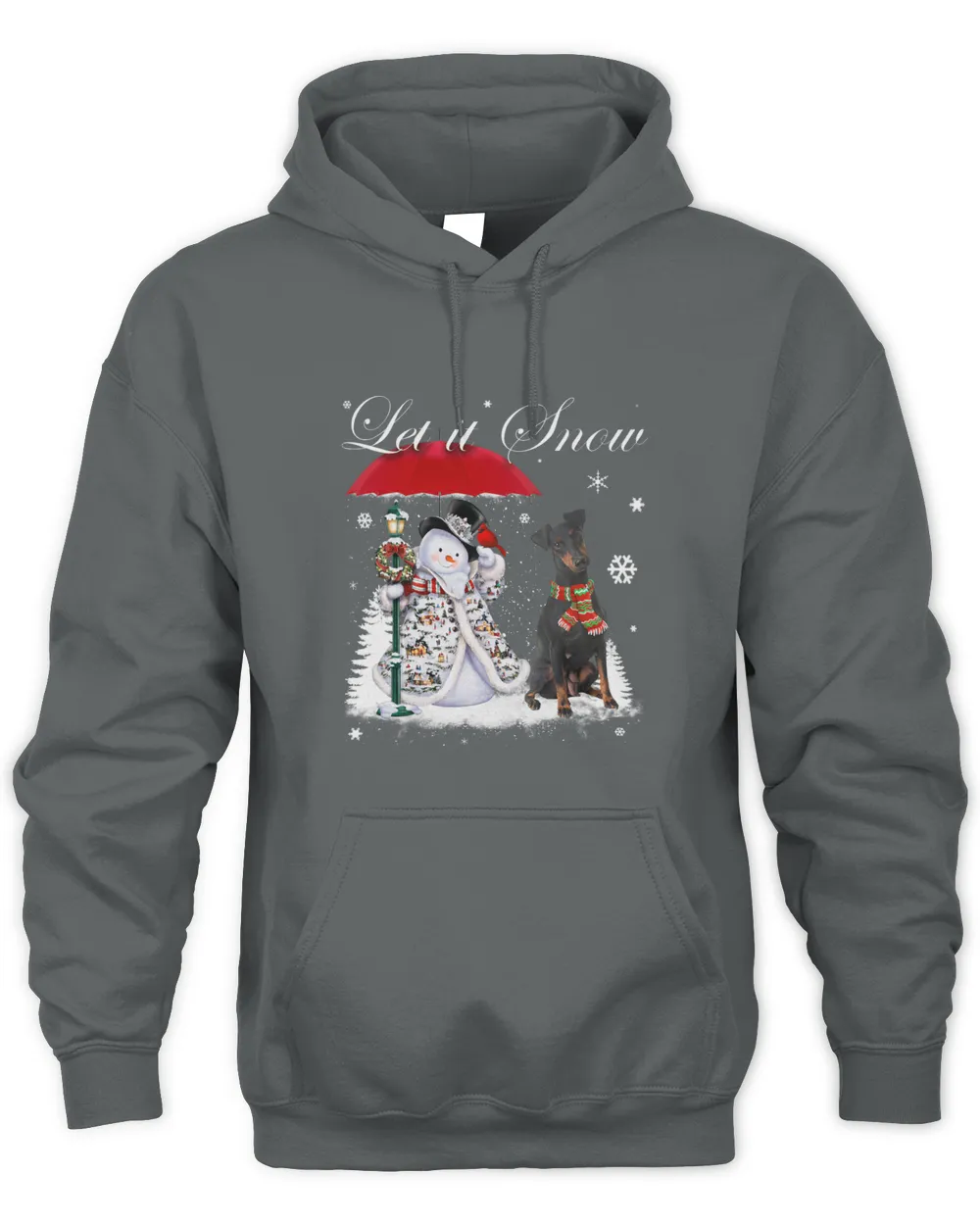 Manchester Terrier Santa Dog Christmas Snowman Xmas Pajama 367