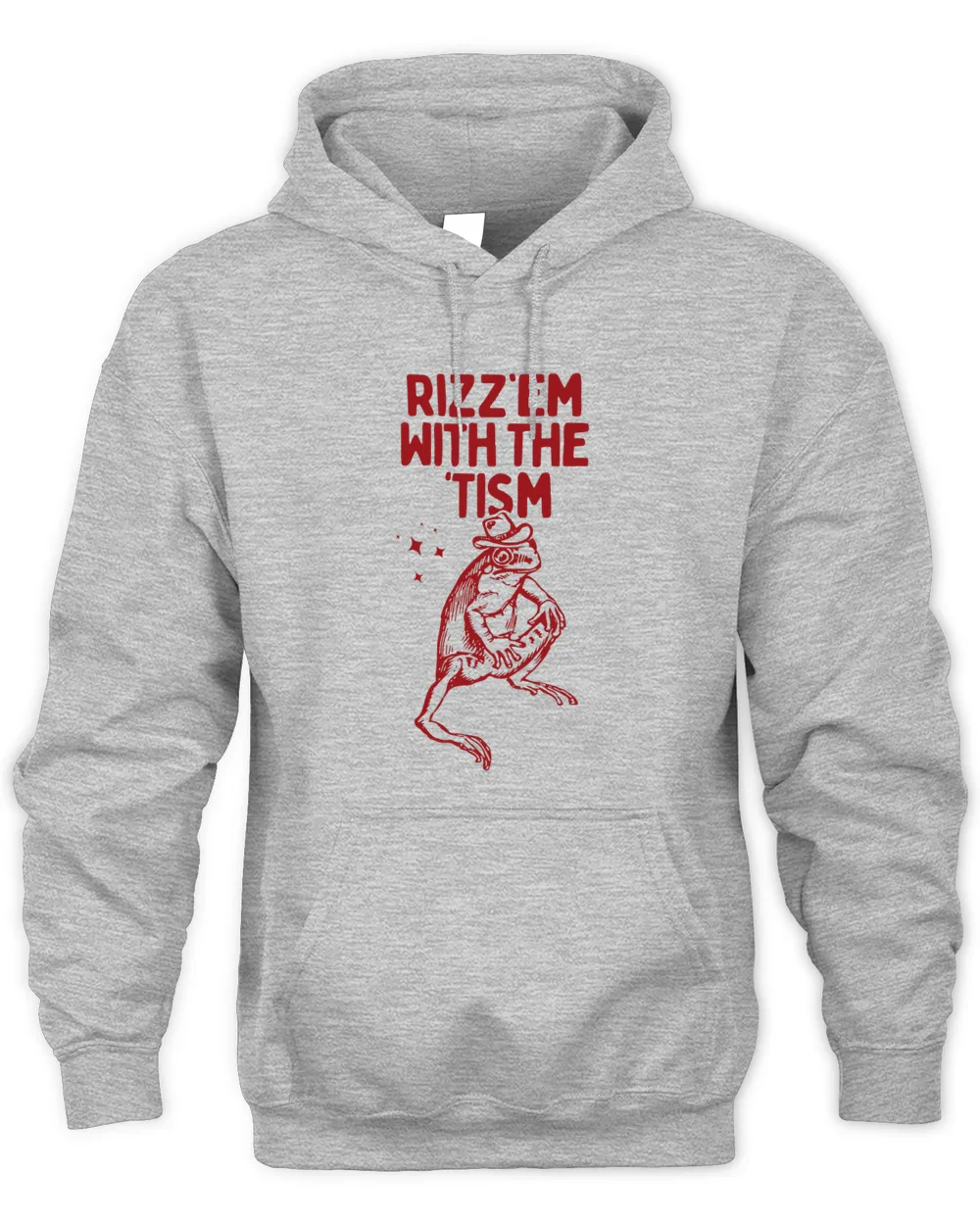 Rizz Em with The Tism Unisex Hoodie, Funny Hoodie