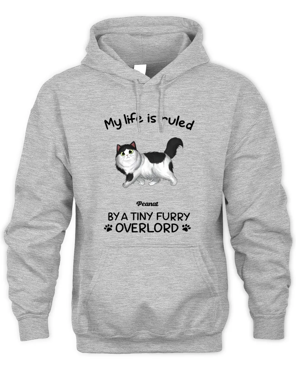 Cat Lovers - My Life Is Ruled By Cats - Personalized QTCAT040123A2