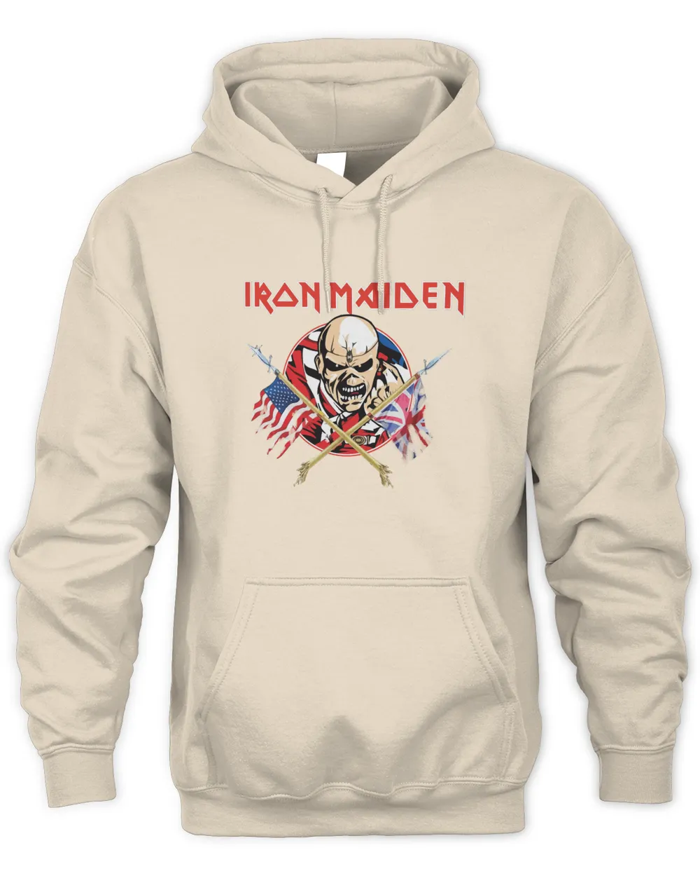 Iron Maiden Crossed Flags T-Shirt