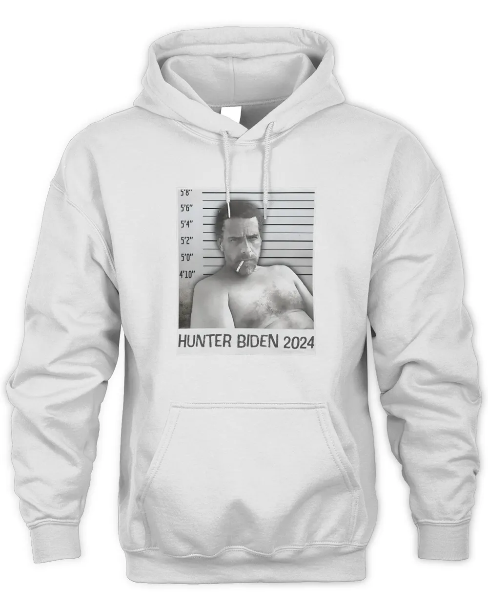 Hunter Biden 2024 Mugshot Hoodie