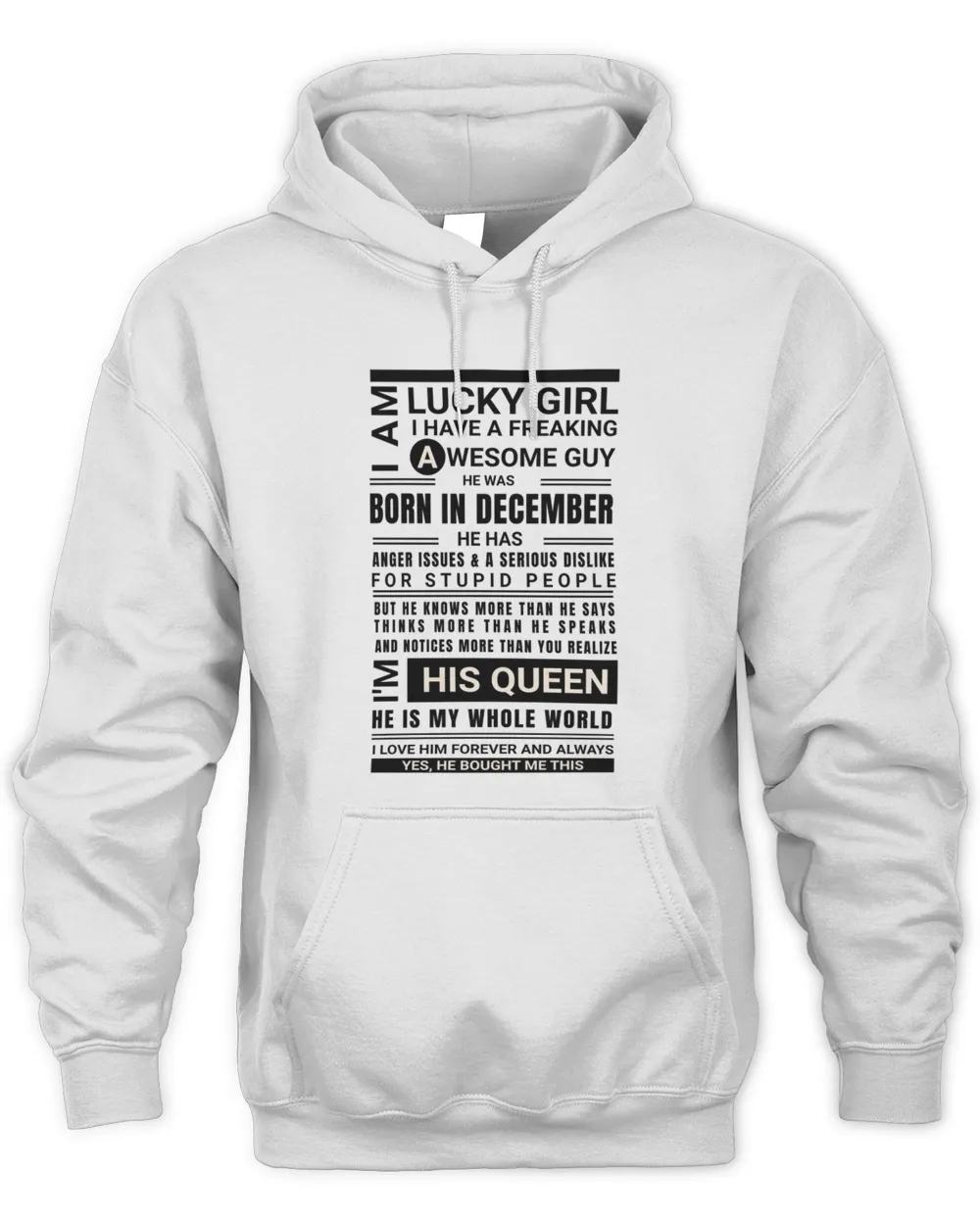 [UNIQUE] I AM A LUCKY GIRL 12 -  PERFECT GIFT FOR YOUR GIRLFRIEND, WIFE