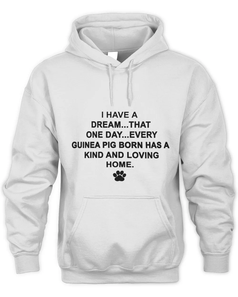 GUINEA PIG IS BORN TO HAVE A LOVING HOME.