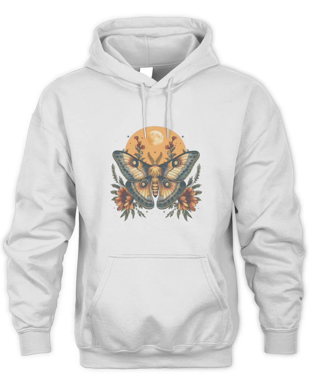 Moth Shirt, Luna Moth Witchy Shirt, Goblincore Shirt, Celestial Shirt, Goblincore Clothing