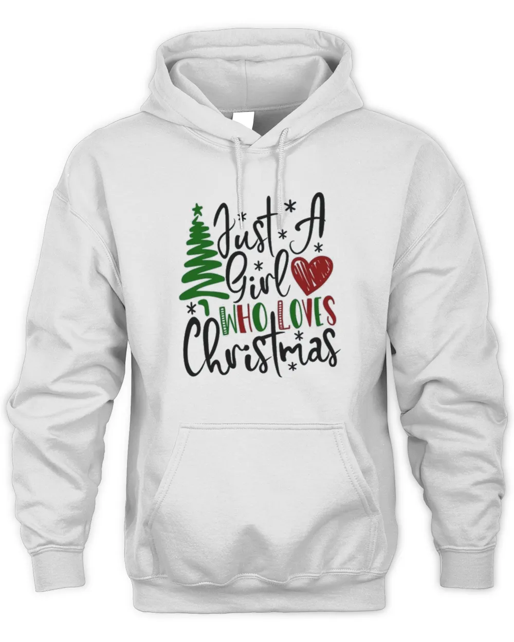 Just a Girl Who Loves Christmas T-Shirt