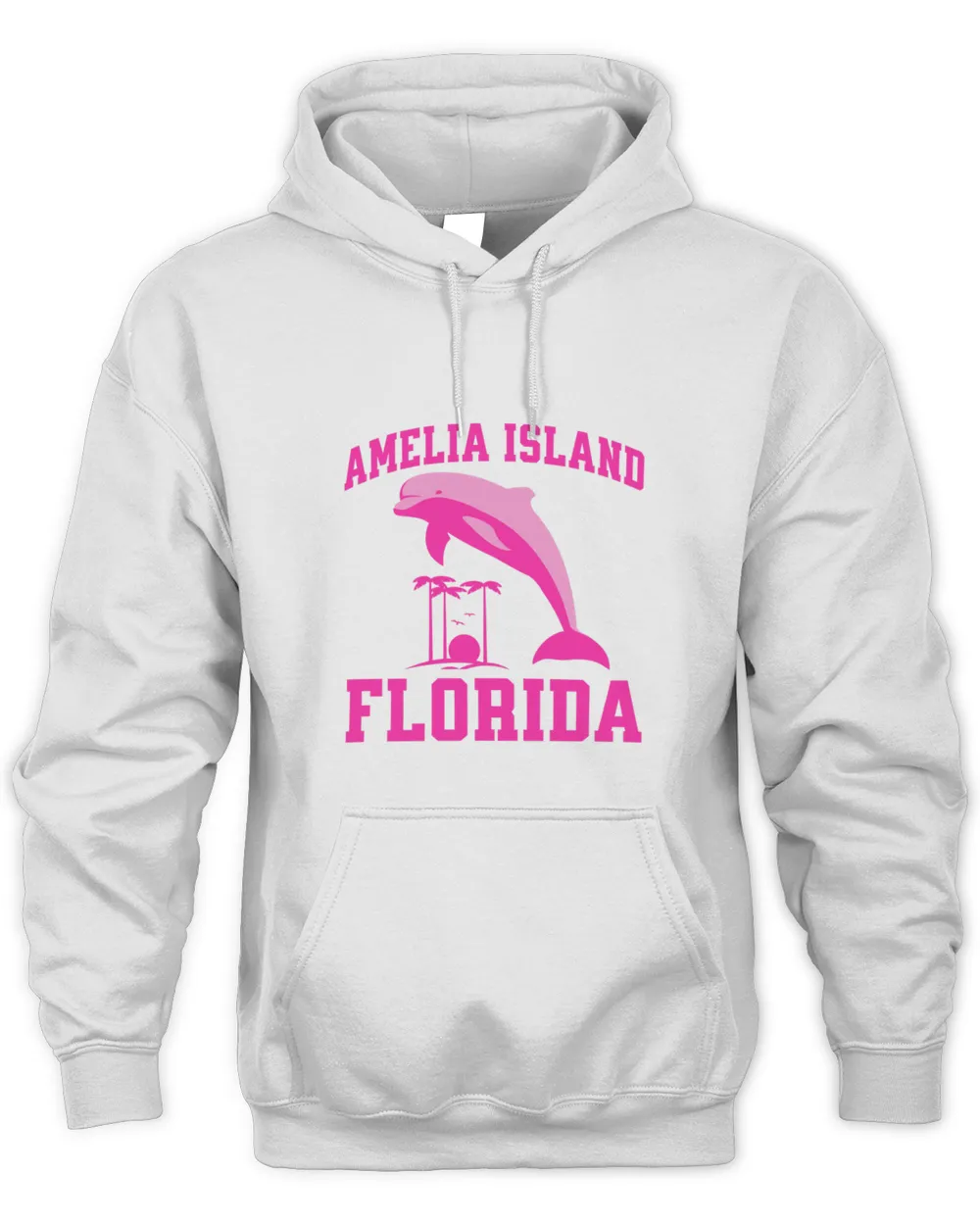 Amelia island Florida beach dolphin summer vacation cute T-Shirt