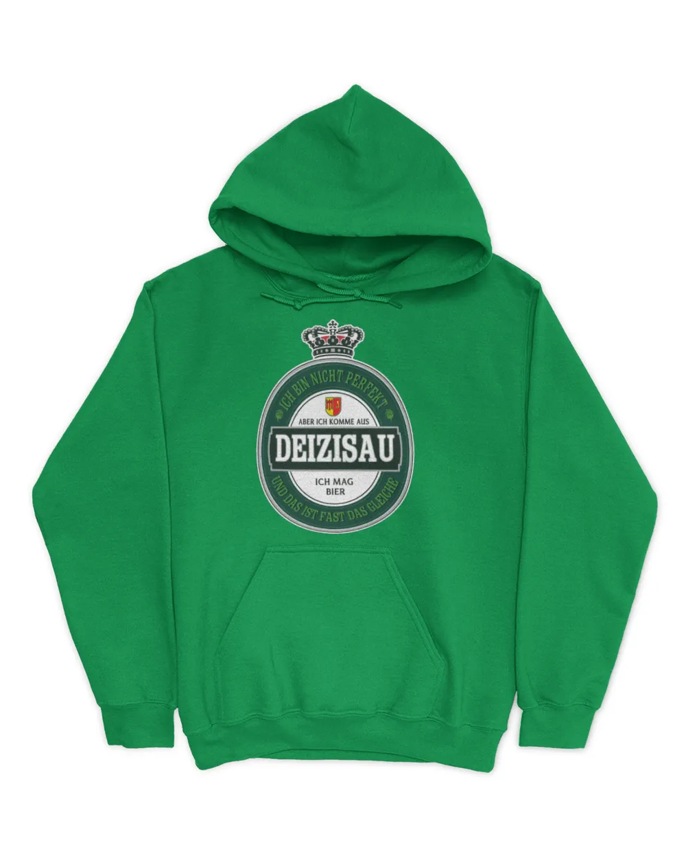 DEIZISAU Unisex Hoodie irish-green s