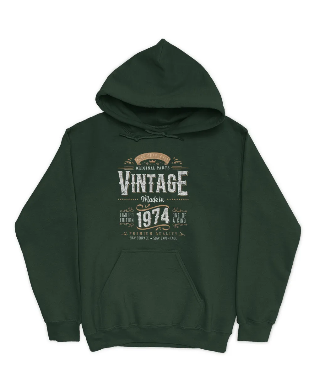 Vintage 1974 50th Birthday Decoration 50 Year Old Gifts Men T-Shirt