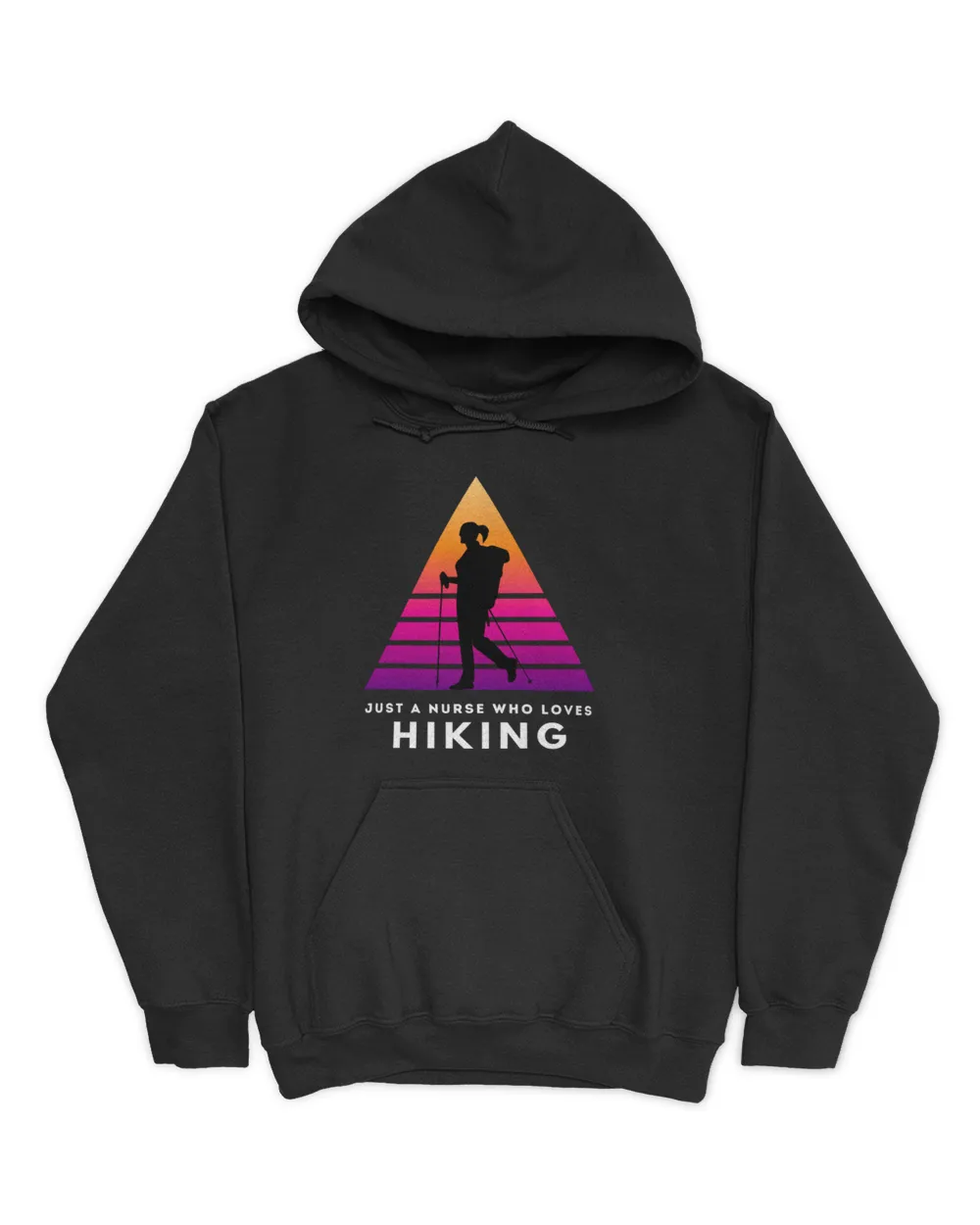 Just A Nurse Who Loves Hiking T-Shirt