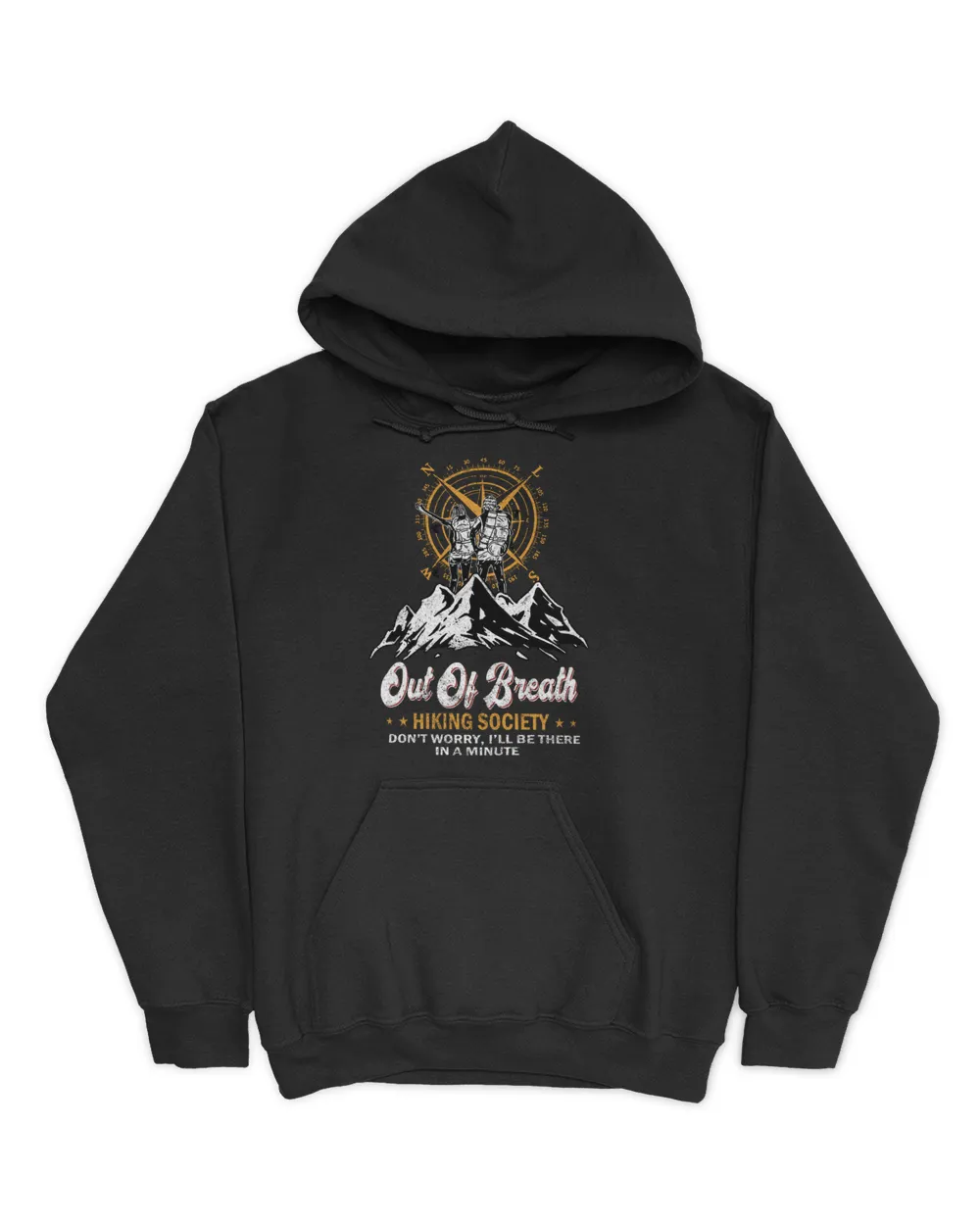 Out Of Breath Hiking Society Shirt